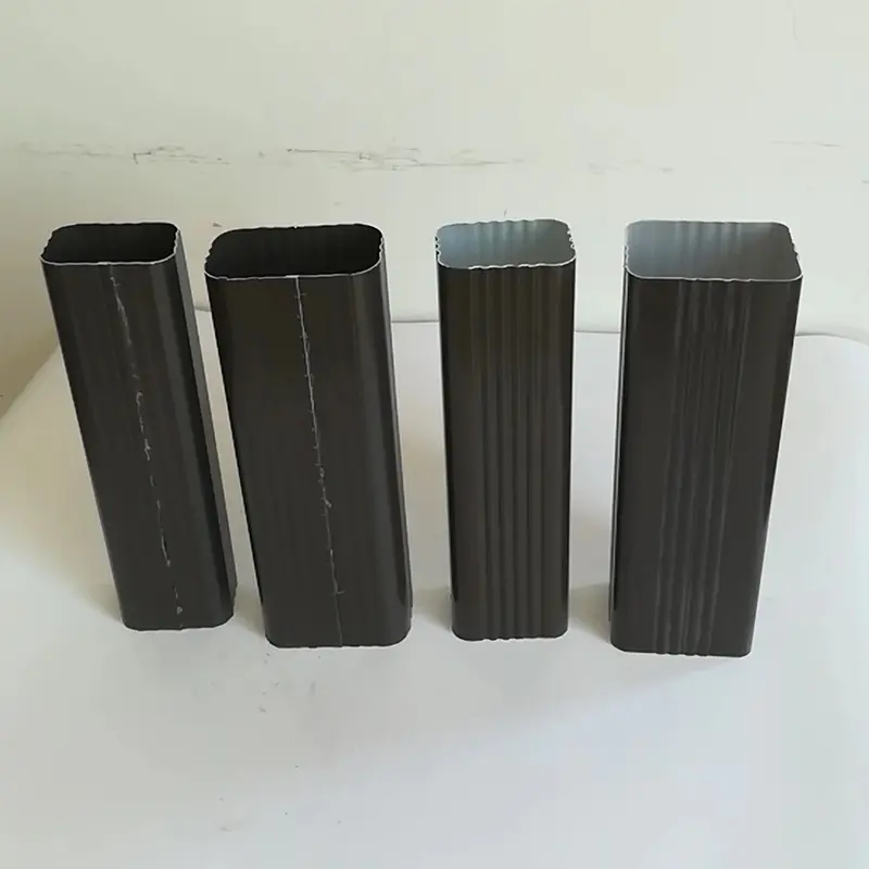 Nedløpsrør i fargebelagt aluminium